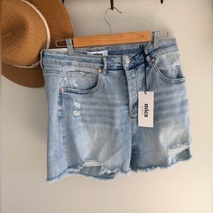 58 mics xl new nwt denim jeans shorts extra large